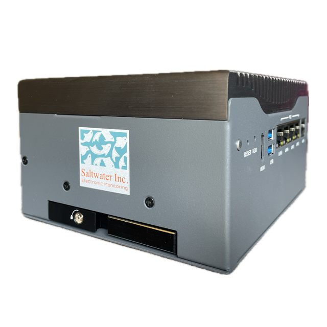 CPU for Saltwater Inc.'s standard S.W.I.M electronic monitoring system.